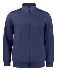 Clique Basic Active kardigan z pełnym zamkiem z poliestru – dark navy. Niebieskie swetry CLIQUE, l, bez wzorów, bez ramiączek. Za 201.04 zł.