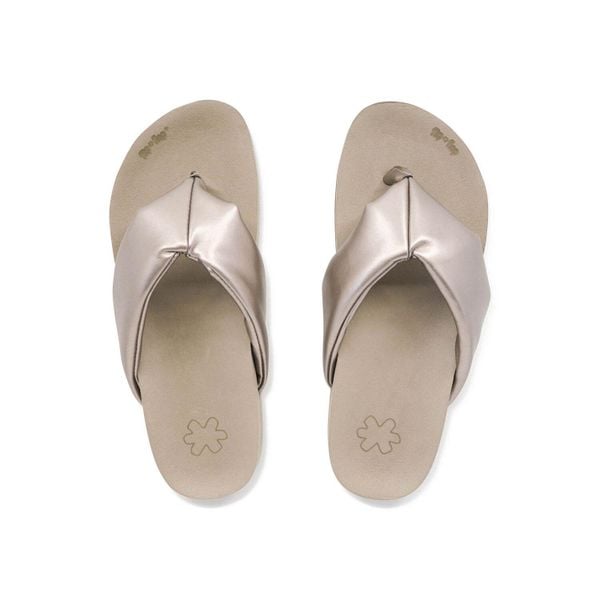 Japonki basenowe damskie Flip Flop Toe Fine. Szare japonki Flip Flop, bez wzorów, sportowe. Za 88.55 zł.