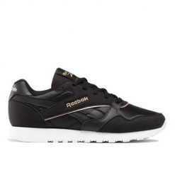 Buty do chodzenia damskie Reebok Ultra Flash. Czarne buty treningowe Reebok, bez wzorów, z jeansu, bez zapięcia, trekkingowe. Za 179.40 zł.