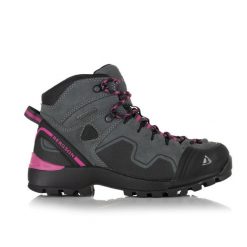 Buty trekkingowe wysokie damskie Nyika Mid 1STX. Brązowe buty trekkingowe Bergson, bez zapięcia. Za 589.00 zł.