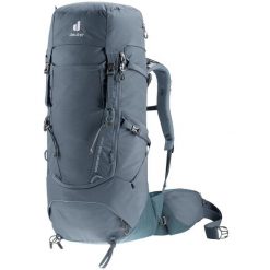 Plecak trekkingowy Deuter Aircontact Core 40+10 - graphite/shale/shale. Szare plecaki Deuter, bez wzorów, bez dodatków. Za 986.99 zł.
