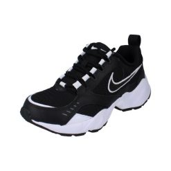 Buty do chodzenia damskie Nike Wmns Air Heights. Czarne buty do biegania Nike, bez wzorów, z materiału, bez zapięcia, do biegania. Za 529.99 zł.