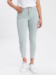 Cross Jeans Dżinsy "Judy" - Skinny fit - w kolorze błękitnym rozmiar: W33/L32. Niebieskie jeansy Cross Jeans, l, z aplikacjami, z jeansu, klasyczne, z podwyższonym stanem. Za 105.63 zł.