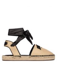 DKNY Espadryle Madelise K2612113 Brązowy. Brązowe espadryle DKNY, bez wzorów, z materiału, bez obcasa. Za 579.99 zł.