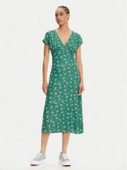 Billabong Sukienka letnia Bright Skies 24B131505 Zielony Regular Fit. Zielone sukienki Billabong, m, bez wzorów, z wiskozy, bez kołnierzyka, bez ramiączek. Za 239.99 zł.