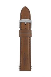 Pasek skórzany Zeppelin, brązowy 22 mm. Brązowe zegarki sportowe Zeppelin. Za 215.99 zł.