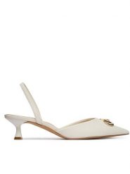 Aldo Czółenka Delicat 14344607 Écru. Białe czółenka Aldo, bez wzorów, ze skóry, bez obcasa, bez zapięcia. Za 359.99 zł.