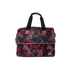 Torba na bagażnik rowerowy Willex Shopper Fire. Czerwone shopper bag Willex, bez wzorów, sportowe, bez dodatków. Za 355.00 zł.