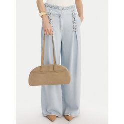 Torebka GINO ROSSI. Brązowe torebki klasyczne Gino Rossi, bez wzorów, klasyczne, bez dodatków. Za 399.99 zł.