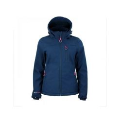 Kurtka damska Peak Mountain Softshell Aclaudioffb. Niebieskie kurtki Peak Mountain, m, z aplikacjami, z elastanu, klasyczne. Za 286.00 zł.