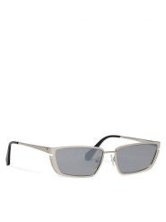 Off-White Okulary przeciwsłoneczne OERI119 Srebrny. Szare okulary przeciwsłoneczne OFF-WHITE, bez wzorów, srebrne. Za 1,369.00 zł.
