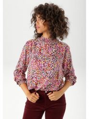 Aniston Bluzka w kolorze różowo-karmelowym rozmiar: 38. Różowe bluzki Aniston, bez wzorów, z wiskozy, bez kołnierzyka, bez ramiączek. Za 61.17 zł.