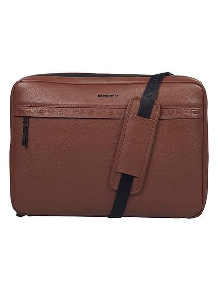 Burkely Skórzana torba w kolorze brązowym na laptopa rozmiar: onesize. Brązowe torby na laptopa Burkely, bez wzorów, z materiału, przez ramię. Za 268.45 zł.