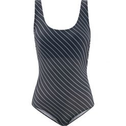 Kostium kąpielowy bonprix czarny w paski. Stroje jednoczęściowe marki 4f. Za 79.99 zł.