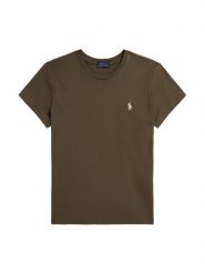 Polo Ralph Lauren T-Shirt 211B14605011 Brązowy Classic Fit. Brązowe t-shirty Polo Ralph Lauren, s, bez wzorów, z bawełny, bez kołnierzyka, bez ramiączek. Za 399.99 zł.