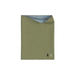 Chusta wielofunkcyjna Thermal Merino Reversible. Niebieskie chusty Smartwool, bez wzorów, z wełny. Za 169.99 zł.