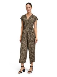 Betty Barclay Kombinezon w kolorze beżowo-brązowym rozmiar: 42. Brązowe kombinezony Betty Barclay, bez wzorów, z tkaniny, bez kołnierzyka, bez ramiączek. Za 169.95 zł.