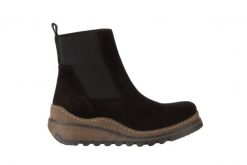 Botki Bayla 161 050 0402 9 28 Black Suede 161170, Czarny, Skóra naturalna. Czarne botki Bayla, bez wzorów, ze skóry, klasyczne, bez obcasa, bez zapięcia. W wyprzedaży za 349.00 zł.