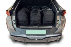 Torby Do Bagażnika Cupra Tavascan Ev 2023+ 3Szt Kjust. Czarne torby podróżne KJUST, bez wzorów, z kauczuku. Za 1,158.00 zł.