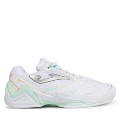 Buty do tenisa Joma. Białe buty treningowe Joma, bez wzorów, bez zapięcia, tenisowe. Za 159.99 zł.