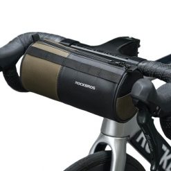 Sakwa rowerowa na kierownicę Rockbros W007 z paskiem na ramię. Czarne torebki klasyczne ROCKBROS, bez wzorów, sportowe, na ramię, bez dodatków. Za 89.00 zł.