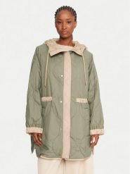 Weekend Max Mara Kurtka przejściowa Alcamo 2525496011 Beżowy Regular Fit. Brązowe kurtki Weekend Max Mara, bez wzorów, z syntetyku, bez kaptura. Za 1,799.00 zł.