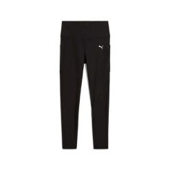 Damskie legginsy Puma Run Velocity. Czarne legginsy Puma, bez wzorów, sportowe. Za 189.99 zł.
