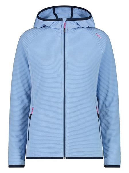 CMP Kurtka polarowa w kolorze błękitnym rozmiar: 36. Niebieskie kurtki CMP, bez wzorów, z materiału, bez kaptura. Za 83.03 zł.