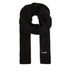 Szalik Coach. Czarne szaliki i kominy Coach, bez wzorów. Za 409.99 zł.
