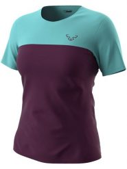 DYNAFIT Koszulka funkcyjna "TRAVERSE S-TECH" w kolorze fioletowo-turkusowym rozmiar: M/L. Różowe t-shirty sportowe Dynafit, l, bez wzorów, z materiału, bez ramiączek, outdoorowe. Za 145.60 zł.