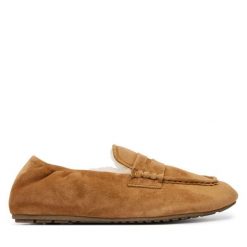 Kapcie EMU Australia. Brązowe kapcie Emu Australia, bez wzorów. Za 474.99 zł.