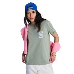 Koszulka z krótkim rękawem dla Kobiety OCEANREGULAR Zielony. Zielone t-shirty sportowe Roxy, m, bez wzorów, z bawełny, bez ramiączek. Za 109.99 zł.