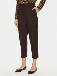 ViCOLO Spodnie materiałowe TS0102 Brązowy Regular Fit. Brązowe spodnie materiałowe ViCOLO, bez wzorów, z materiału. Za 159.99 zł.
