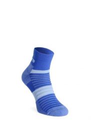 Skarpety do biegania Inov-8 Active Mid Sock. Niebieskie skarpetki Inov-8, bez wzorów, z materiału. Za 54.99 zł.