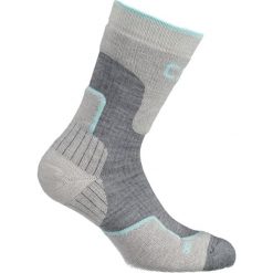Skarpety trekkingowe CMP WOOL MID. Szare skarpetki CMP, bez wzorów, z elastanu. Za 99.99 zł.