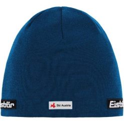 Eisbar Czapka Kiwano OS MÜ RL SKA dark turquoise. Niebieskie czapki zimowe Eisbär, bez wzorów, z materiału. Za 157.40 zł.