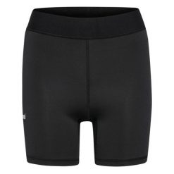 Krótkie legginsy damskie Hummel Bl Performance. Czarne legginsy Hummel, bez wzorów, z materiału, sportowe, krótkie. Za 164.50 zł.