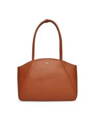 MEXX Torebka C-MEXX-H-001-08 Brązowy. Brązowe shopper bag Mexx, bez wzorów, z materiału, bez dodatków. Za 229.99 zł.