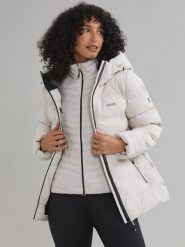 Regatta Kurtka pikowana "Altoro Thermal" w kolorze kremowym rozmiar: 34. Brązowe kurtki Regatta, bez wzorów, bez kaptura. Za 347.99 zł.