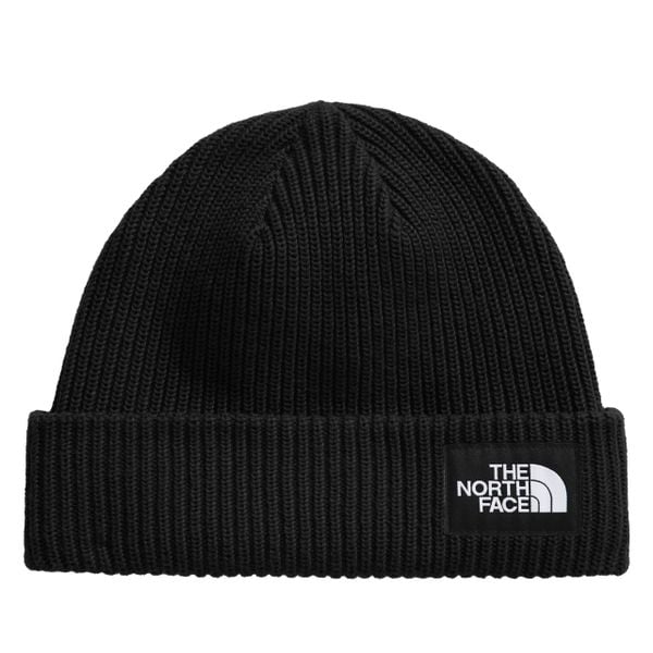 Czapka zimowa The North Face SALTY LINED BEANIE. Czarne czapki zimowe The North Face, bez wzorów. W wyprzedaży za 129.00 zł.