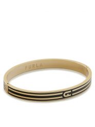 Furla Bransoletka WJ00174 MES000 O6000 Czarny. Czarne bransoletki Furla, metalowe. Za 389.99 zł.