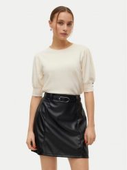 Vero Moda Bluzka Hollykaris 10310577 Beżowy Regular Fit. Brązowe bluzki Vero Moda, xl, bez wzorów, z syntetyku, bez kołnierzyka, bez ramiączek. Za 139.99 zł.