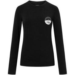 Longsleeve damski VIKING Escalante Bamboo. Czarne bielizna termoaktywna damska Viking, bez wzorów, bez ramiączek, narciarskie. Za 189.90 zł.