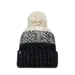 Czapka BUFF KNITTED & FLEECE BAND BEANIE AKNA. Czarne czapki zimowe Buff, bez wzorów, sportowe. W wyprzedaży za 118.93 zł.