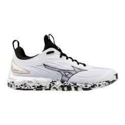 Buty halowe Mizuno Wave Luminous 3. Białe buty do biegania Mizuno, bez wzorów, bez zapięcia, do biegania, mizuno wave. W wyprzedaży za 579.55 zł.