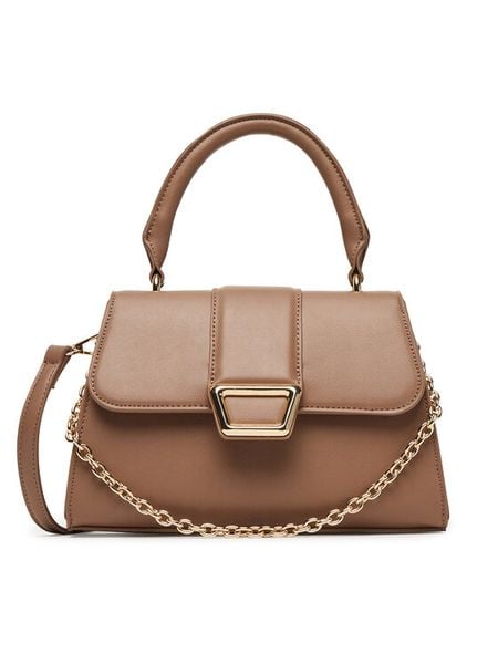 DeeZee Torebka C-DZE-S-017-08 Brązowy. Brązowe torebki klasyczne DeeZee, bez wzorów, z materiału, bez dodatków. Za 149.99 zł.