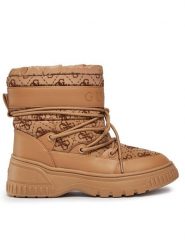 Guess Śniegowce Drera FL8DRA FAL10 Beżowy. Brązowe śniegowce Guess, z aplikacjami, z materiału, bez zapięcia. Za 749.99 zł.