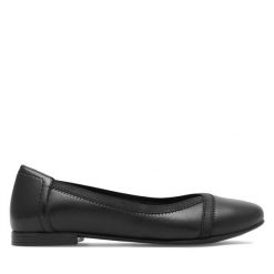 Baleriny Lasocki. Czarne baleriny Lasocki, bez wzorów, bez obcasa, bez zapięcia. Za 149.99 zł.