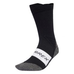 Skarpety do łydki Terrex Xperior CLIMAWARM Merino Crew. Czarne skarpetki adidas, bez wzorów. Za 89.95 zł.