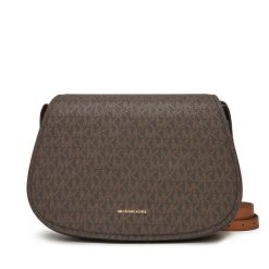 Torebka MICHAEL Michael Kors. Brązowe listonoszki MICHAEL Michael Kors, bez wzorów, bez dodatków. Za 949.99 zł.